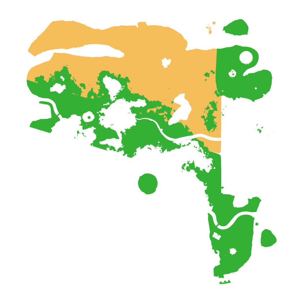 Biome Rust Map: Procedural Map, Size: 4000, Seed: 64206969