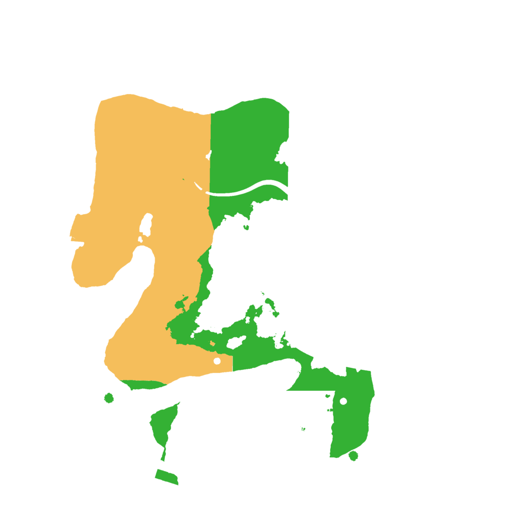 Biome Rust Map: Procedural Map, Size: 2200, Seed: 1473609307