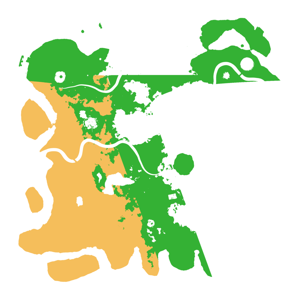 Biome Rust Map: Procedural Map, Size: 4000, Seed: 805923569