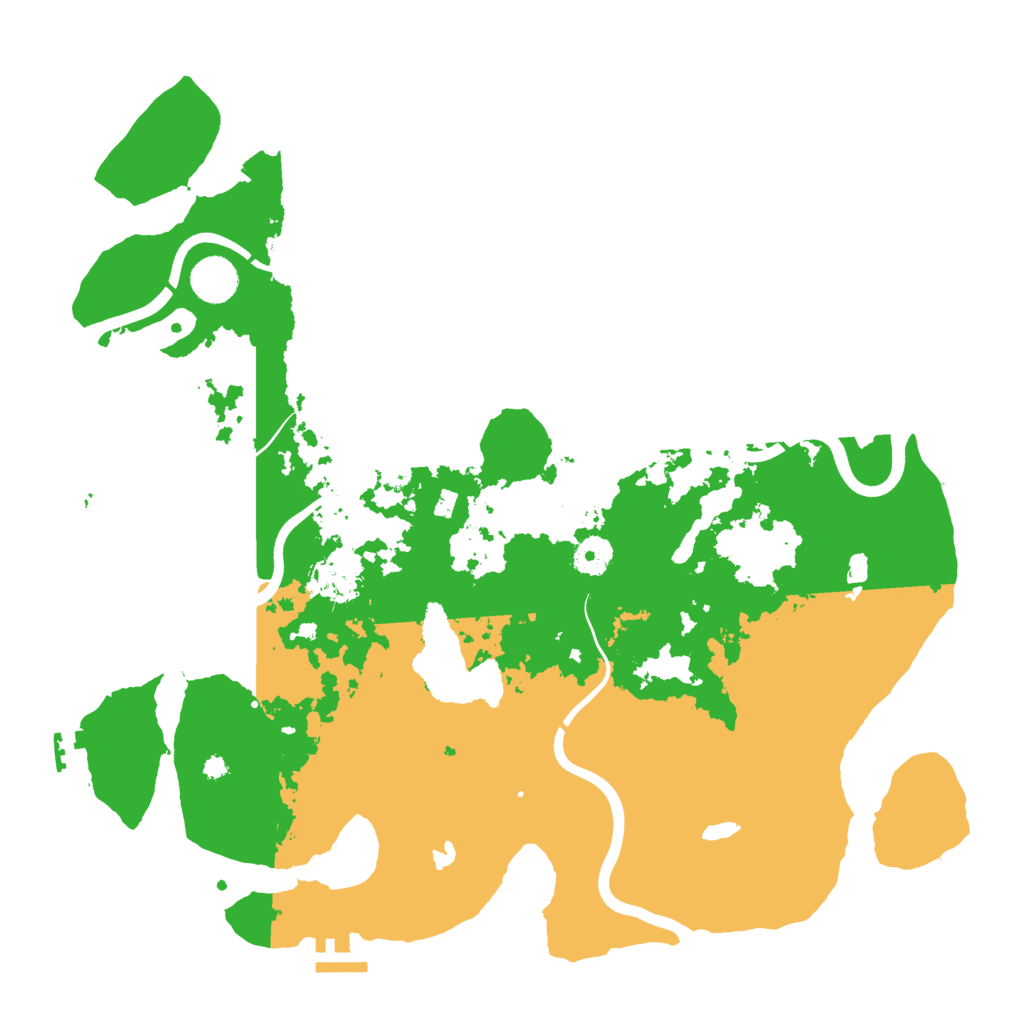 Biome Rust Map: Procedural Map, Size: 4000, Seed: 1596356290