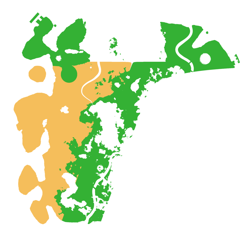 Biome Rust Map: Procedural Map, Size: 4000, Seed: 1170860584