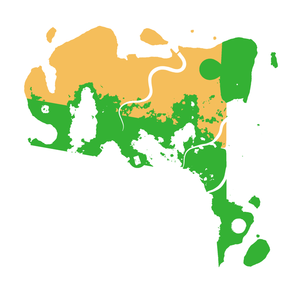 Biome Rust Map: Procedural Map, Size: 3750, Seed: 368201917