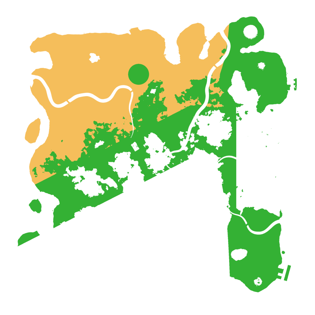 Biome Rust Map: Procedural Map, Size: 4000, Seed: 898709296