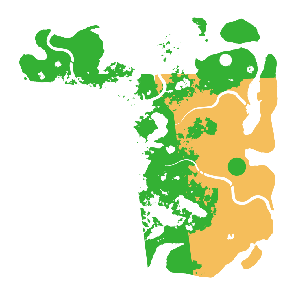 Biome Rust Map: Procedural Map, Size: 4300, Seed: 1006703349