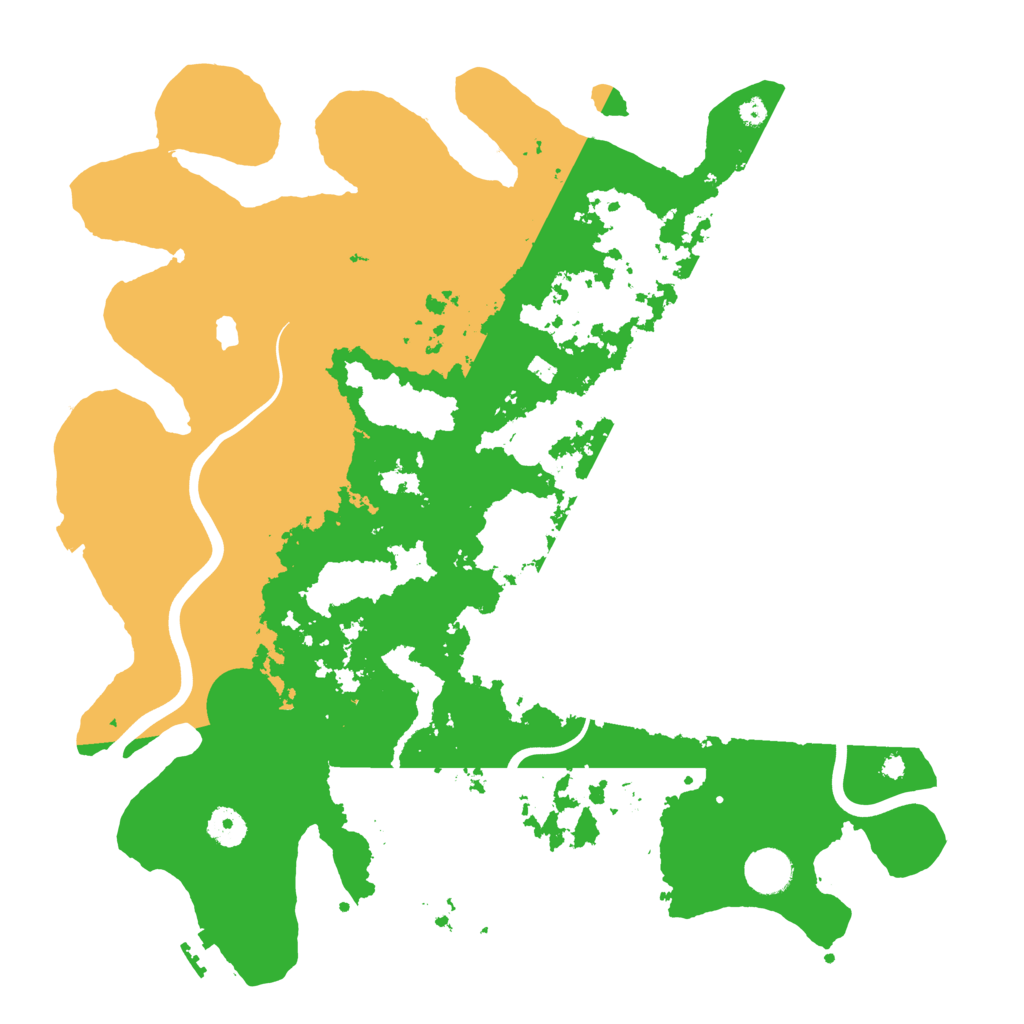 Biome Rust Map: Procedural Map, Size: 4000, Seed: 408577150