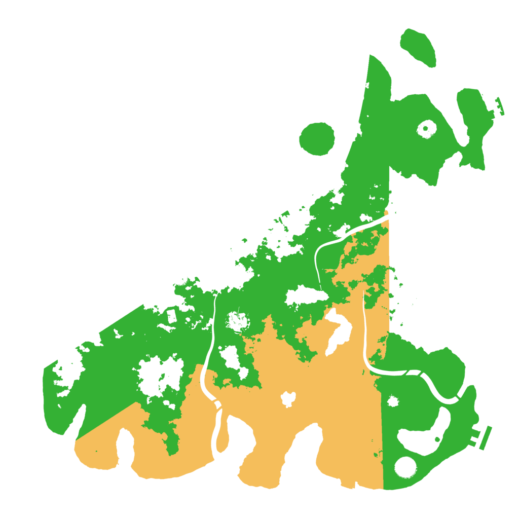 Biome Rust Map: Procedural Map, Size: 4250, Seed: 714741958