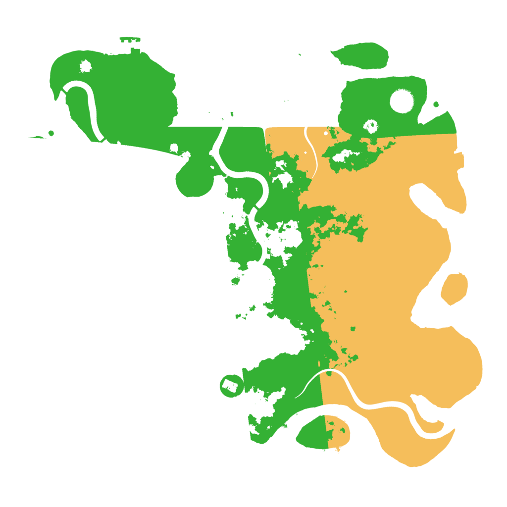 Biome Rust Map: Procedural Map, Size: 3750, Seed: 922973993