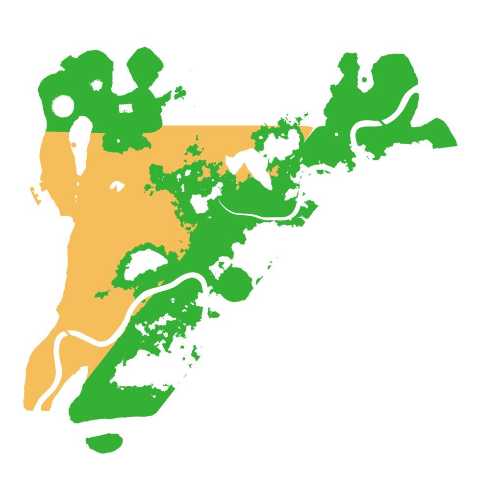 Biome Rust Map: Procedural Map, Size: 4000, Seed: 1228461783