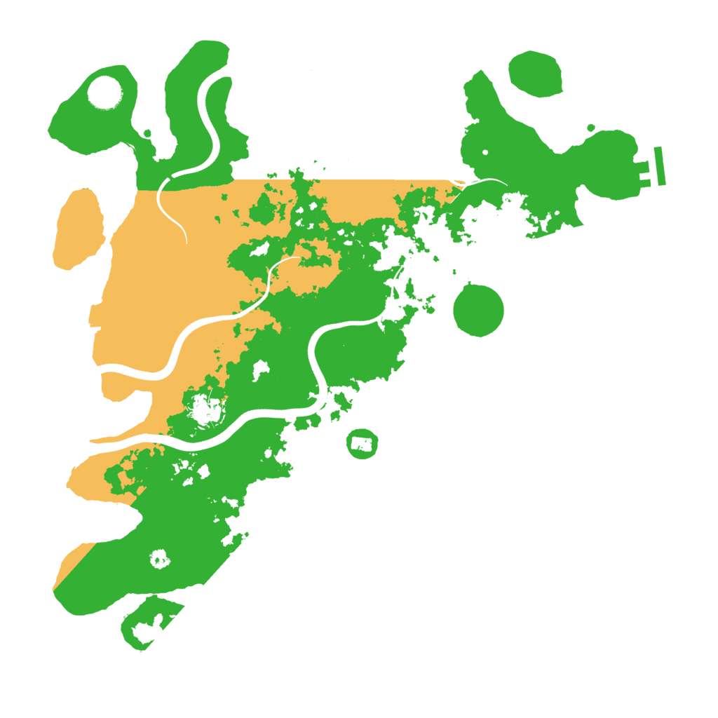 Biome Rust Map: Procedural Map, Size: 3750, Seed: 750042239