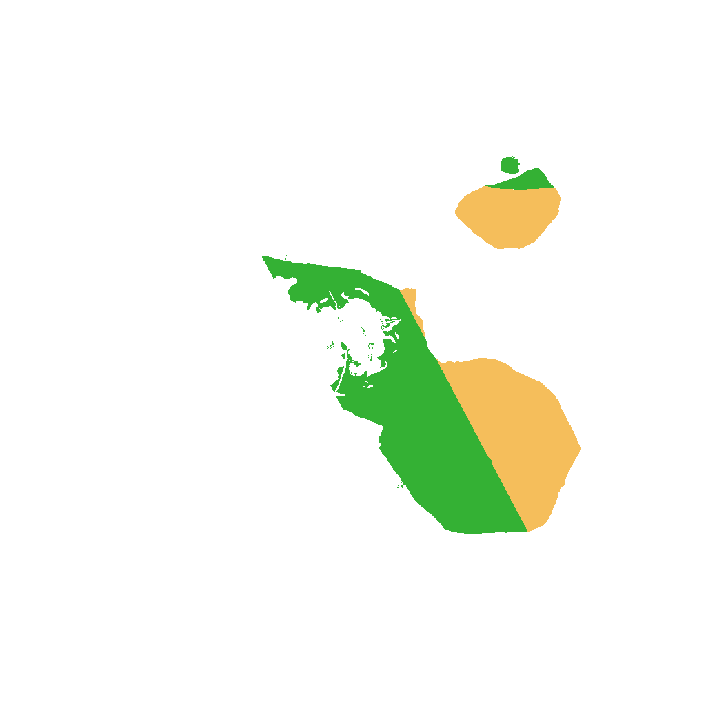 Biome Rust Map: Procedural Map, Size: 1500, Seed: 33333