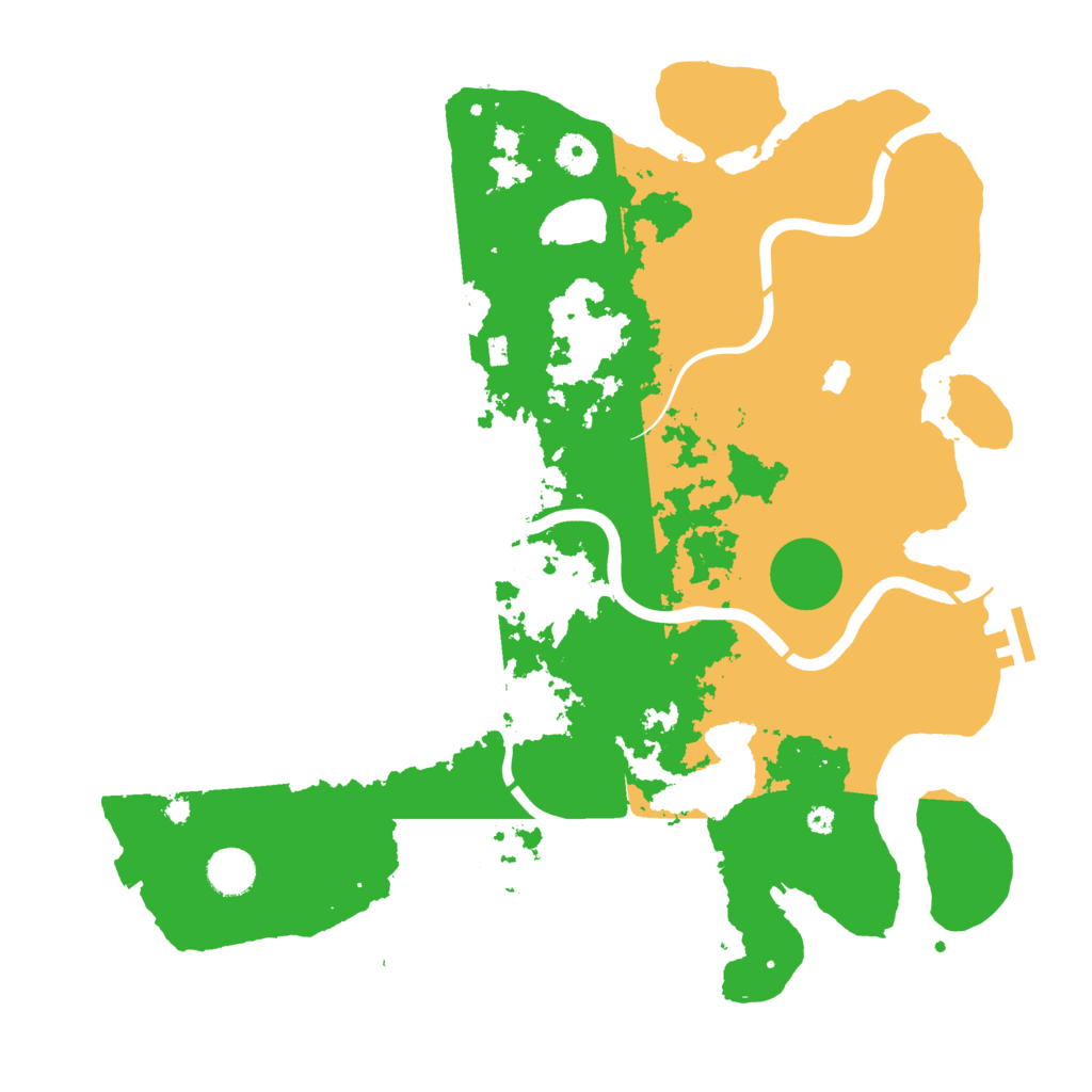 Biome Rust Map: Procedural Map, Size: 4000, Seed: 726432945