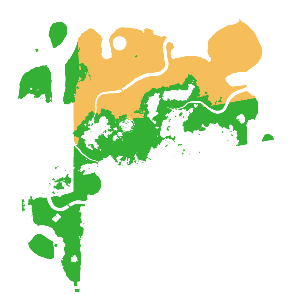 Biome Rust Map: Procedural Map, Size: 3750, Seed: 411655689