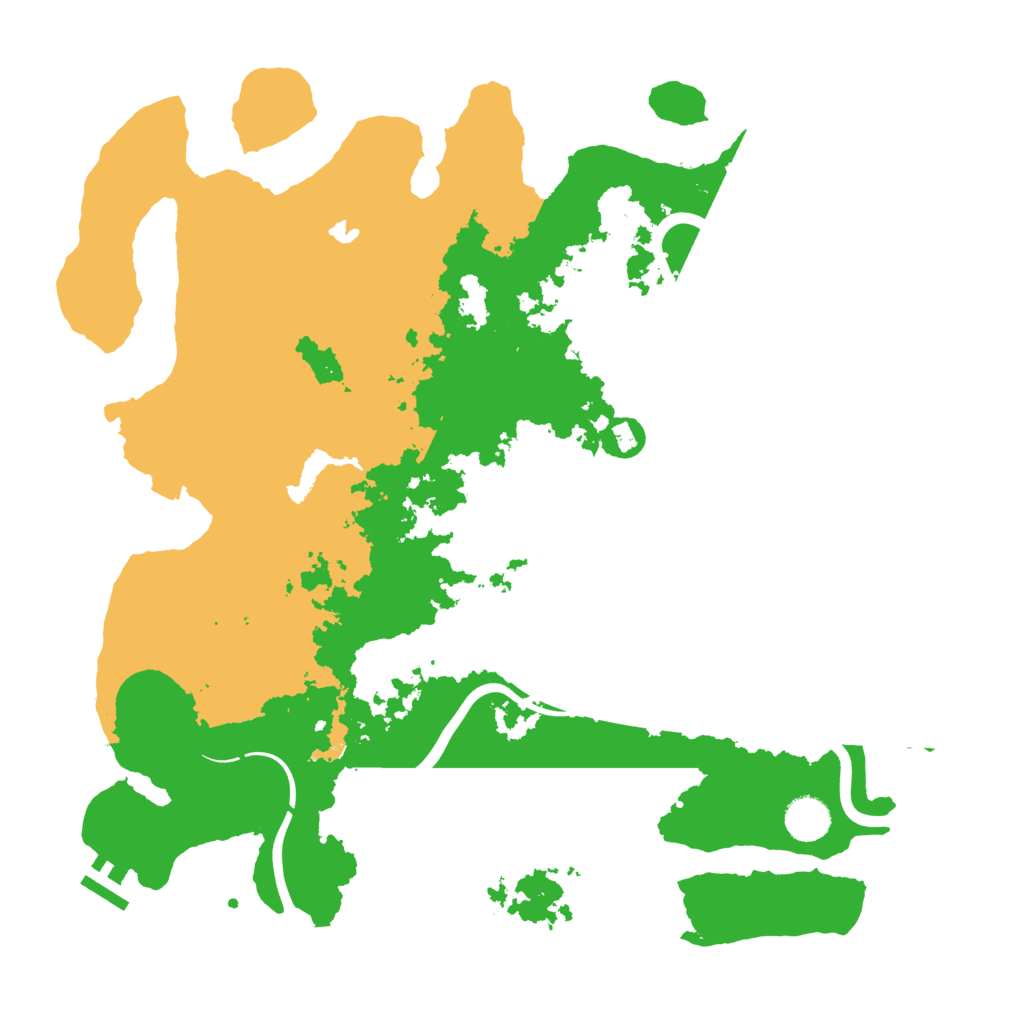Biome Rust Map: Procedural Map, Size: 4000, Seed: 46747895