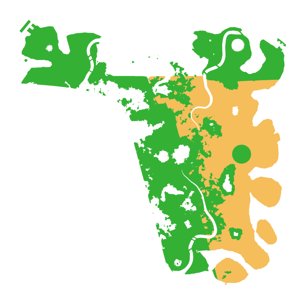 Biome Rust Map: Procedural Map, Size: 4250, Seed: 50050