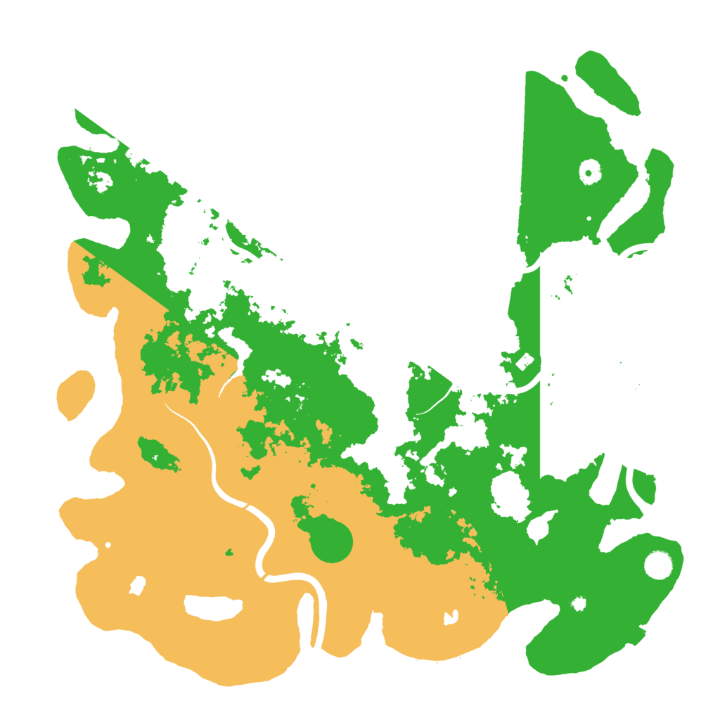 Biome Rust Map: Procedural Map, Size: 4500, Seed: 978762542