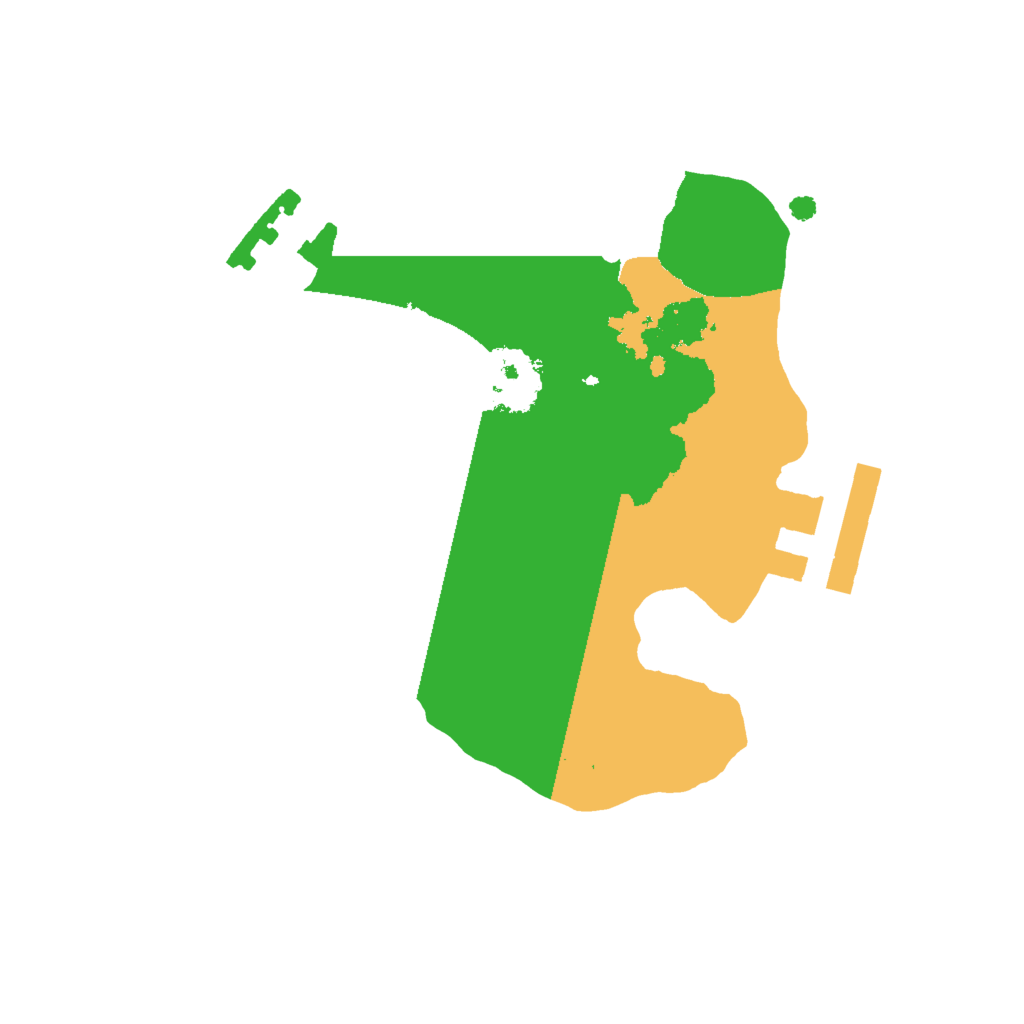 Biome Rust Map: Procedural Map, Size: 1600, Seed: 1597963589