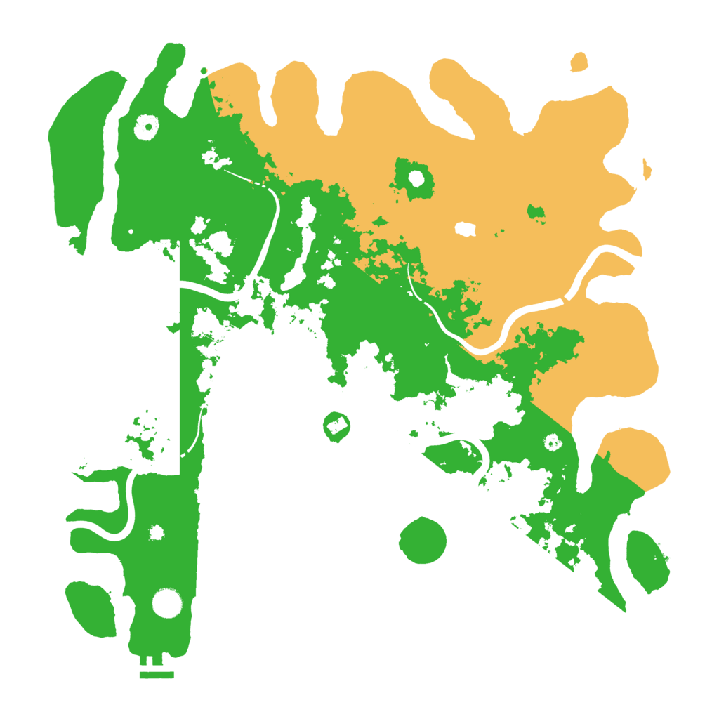 Biome Rust Map: Procedural Map, Size: 4250, Seed: 1954859471