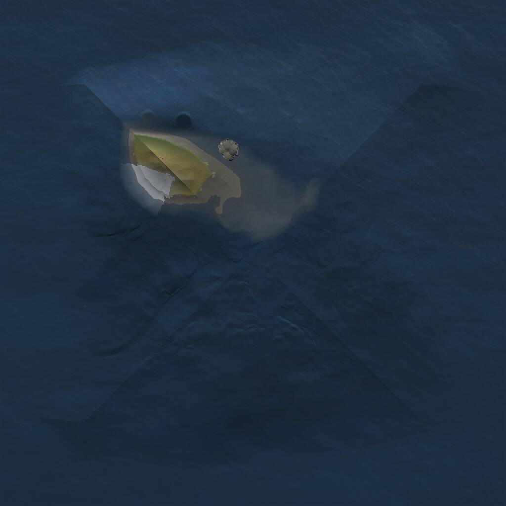 Rust Map: Procedural Map, Size: 1000, Seed: 1597963589, 1 Monuments