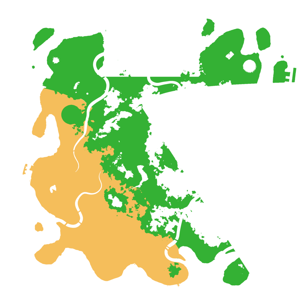 Biome Rust Map: Procedural Map, Size: 4250, Seed: 1079529277