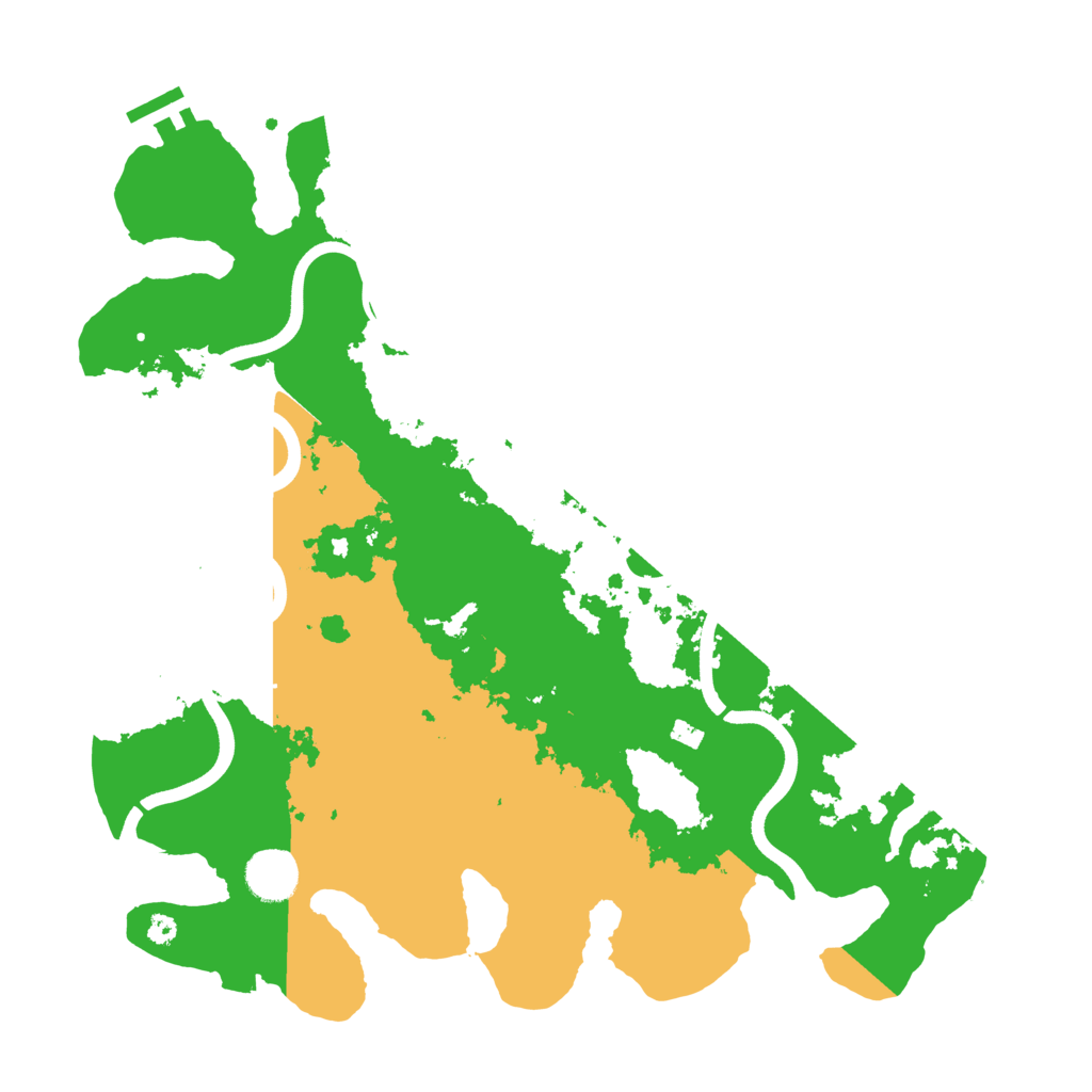 Biome Rust Map: Procedural Map, Size: 3700, Seed: 2064966712