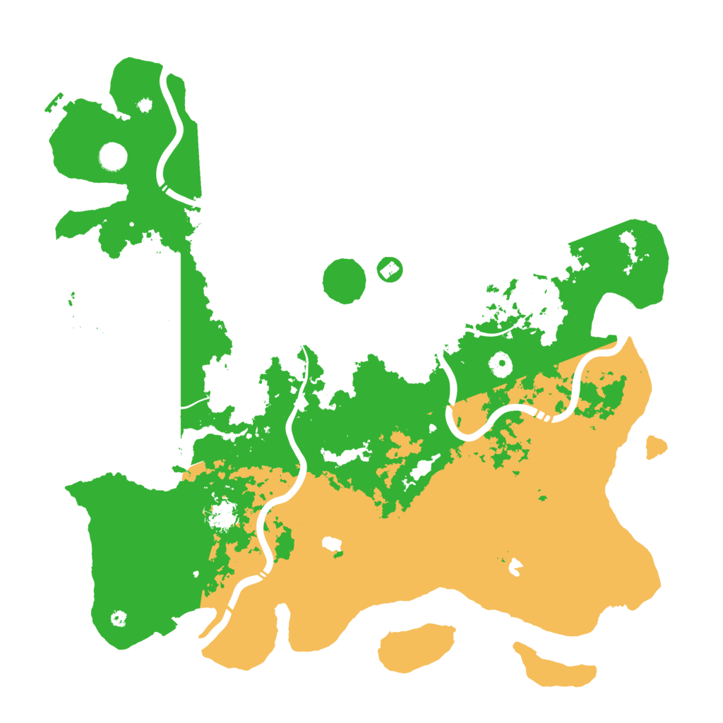 Biome Rust Map: Procedural Map, Size: 4500, Seed: 786711838