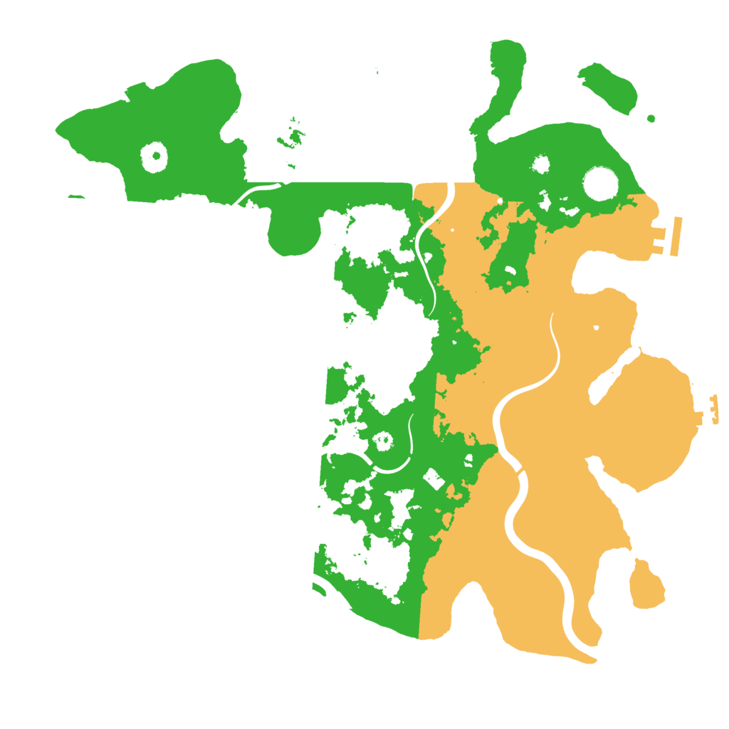 Biome Rust Map: Procedural Map, Size: 3750, Seed: 272064551