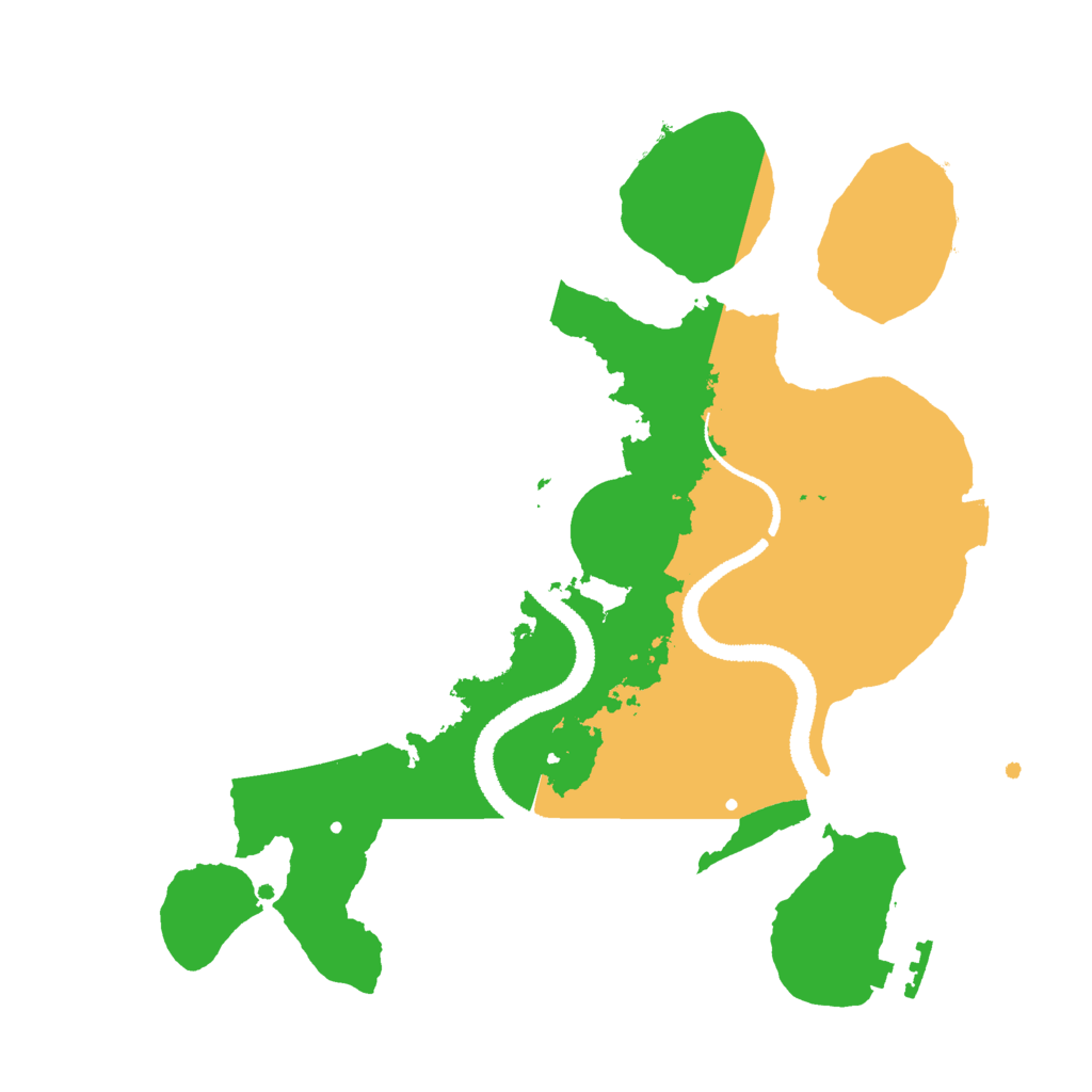 Biome Rust Map: Procedural Map, Size: 2750, Seed: 1339