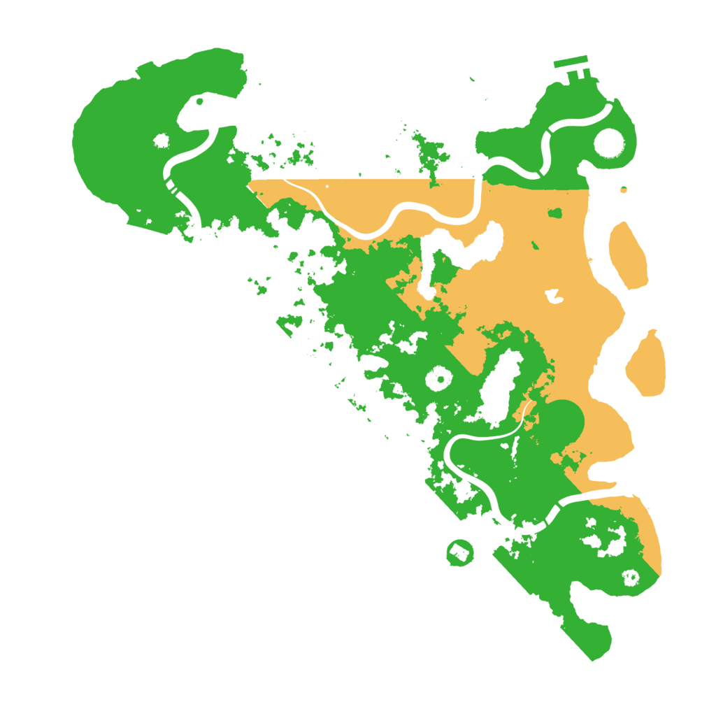 Biome Rust Map: Procedural Map, Size: 4250, Seed: 307546094