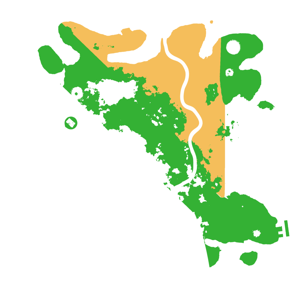 Biome Rust Map: Procedural Map, Size: 3750, Seed: 1027498717