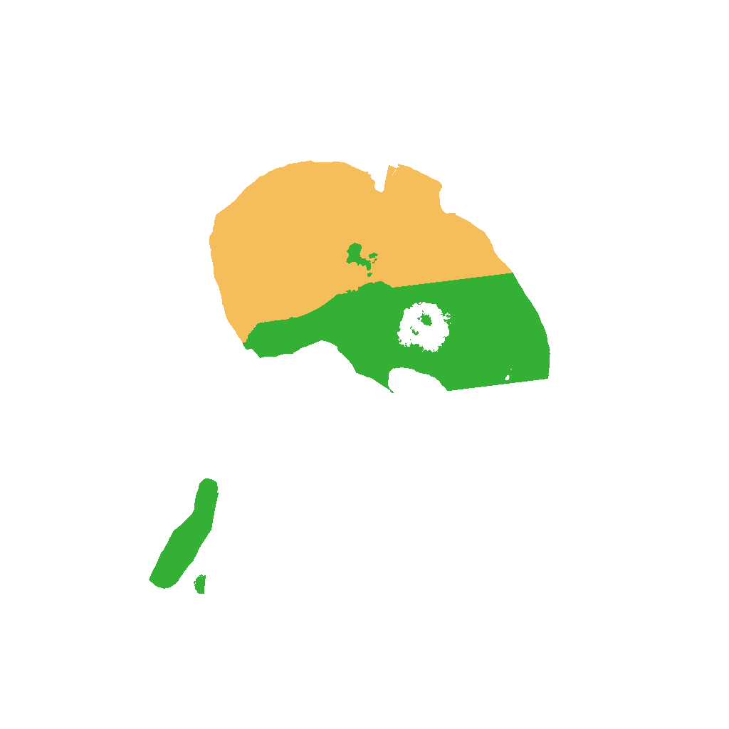 Biome Rust Map: Procedural Map, Size: 1500, Seed: 4545