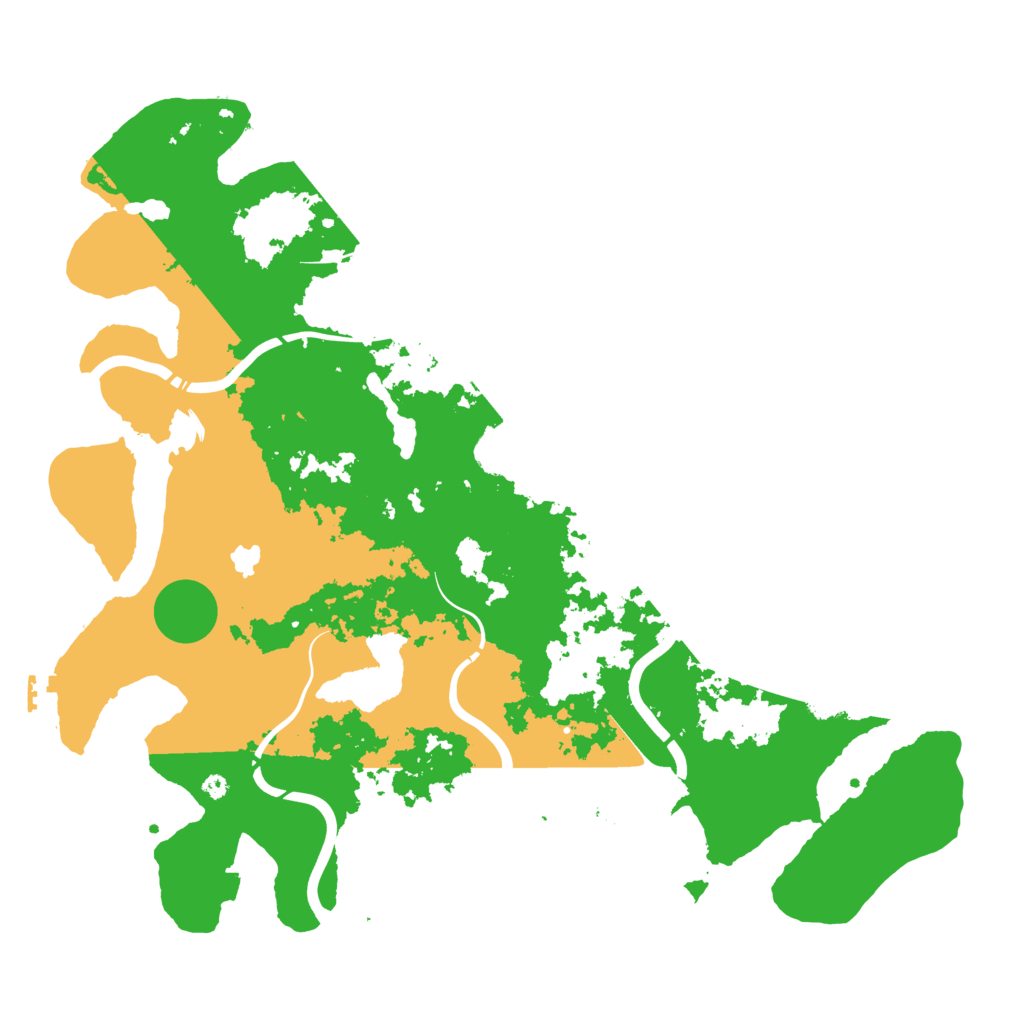 Biome Rust Map: Procedural Map, Size: 4250, Seed: 23513