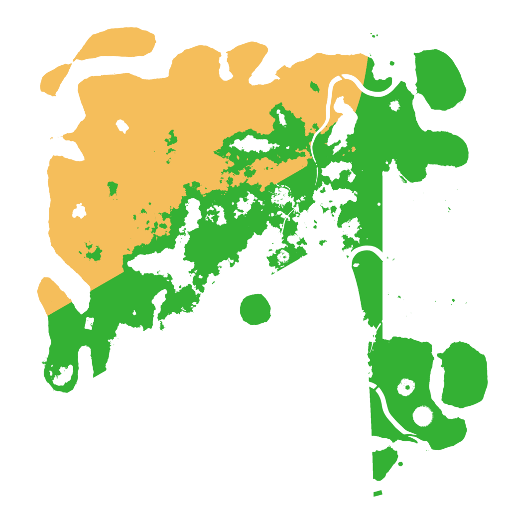 Biome Rust Map: Procedural Map, Size: 4500, Seed: 1785594713
