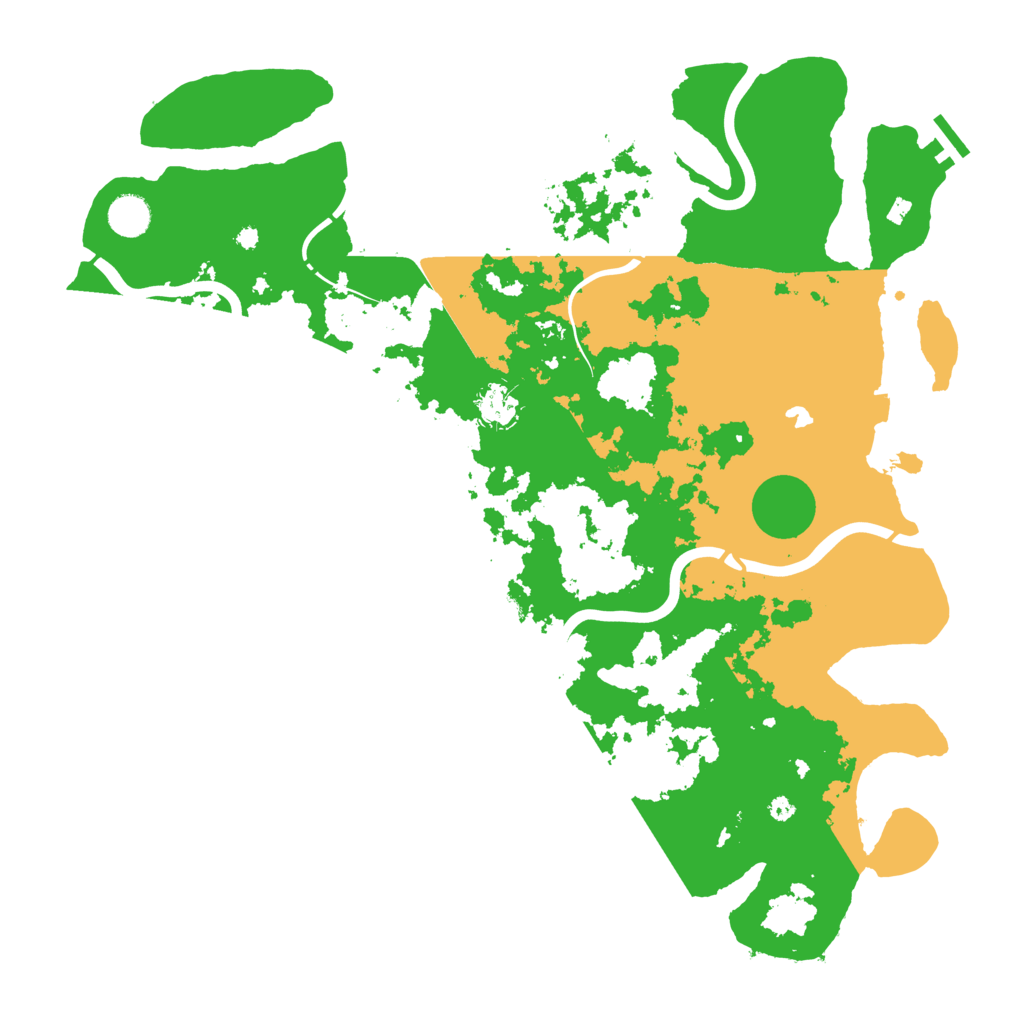 Biome Rust Map: Procedural Map, Size: 4250, Seed: 997442356