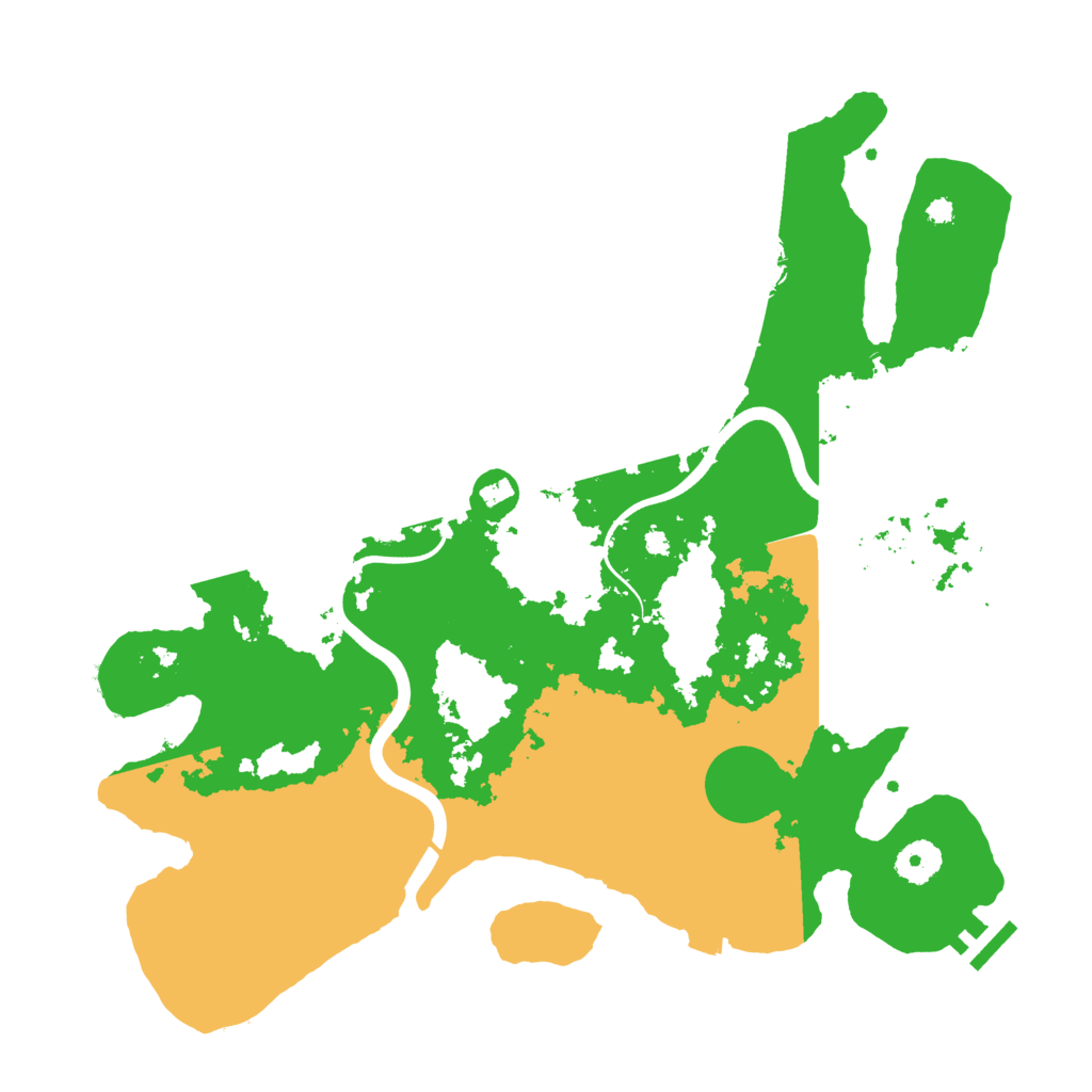 Biome Rust Map: Procedural Map, Size: 3750, Seed: 1277067916