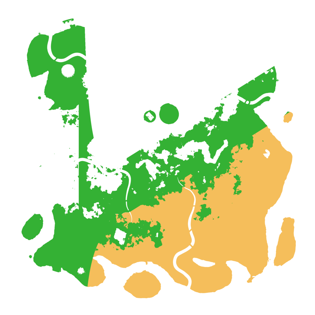 Biome Rust Map: Procedural Map, Size: 4250, Seed: 407669093