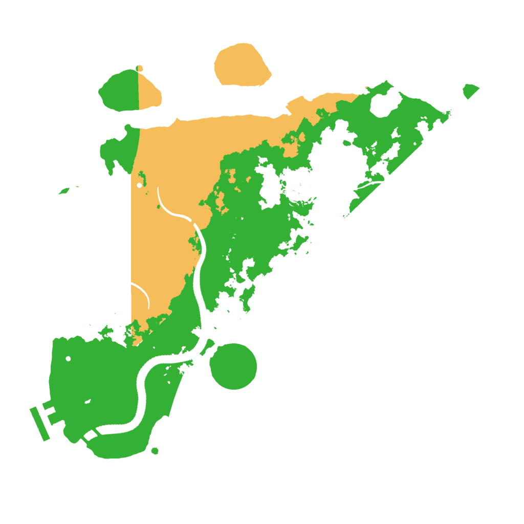 Biome Rust Map: Procedural Map, Size: 3000, Seed: 1786478173