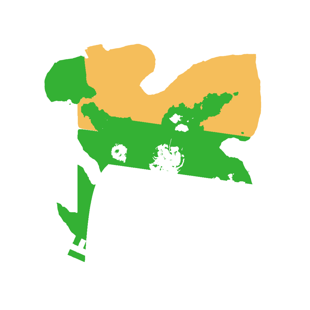 Biome Rust Map: Procedural Map, Size: 2000, Seed: 32585