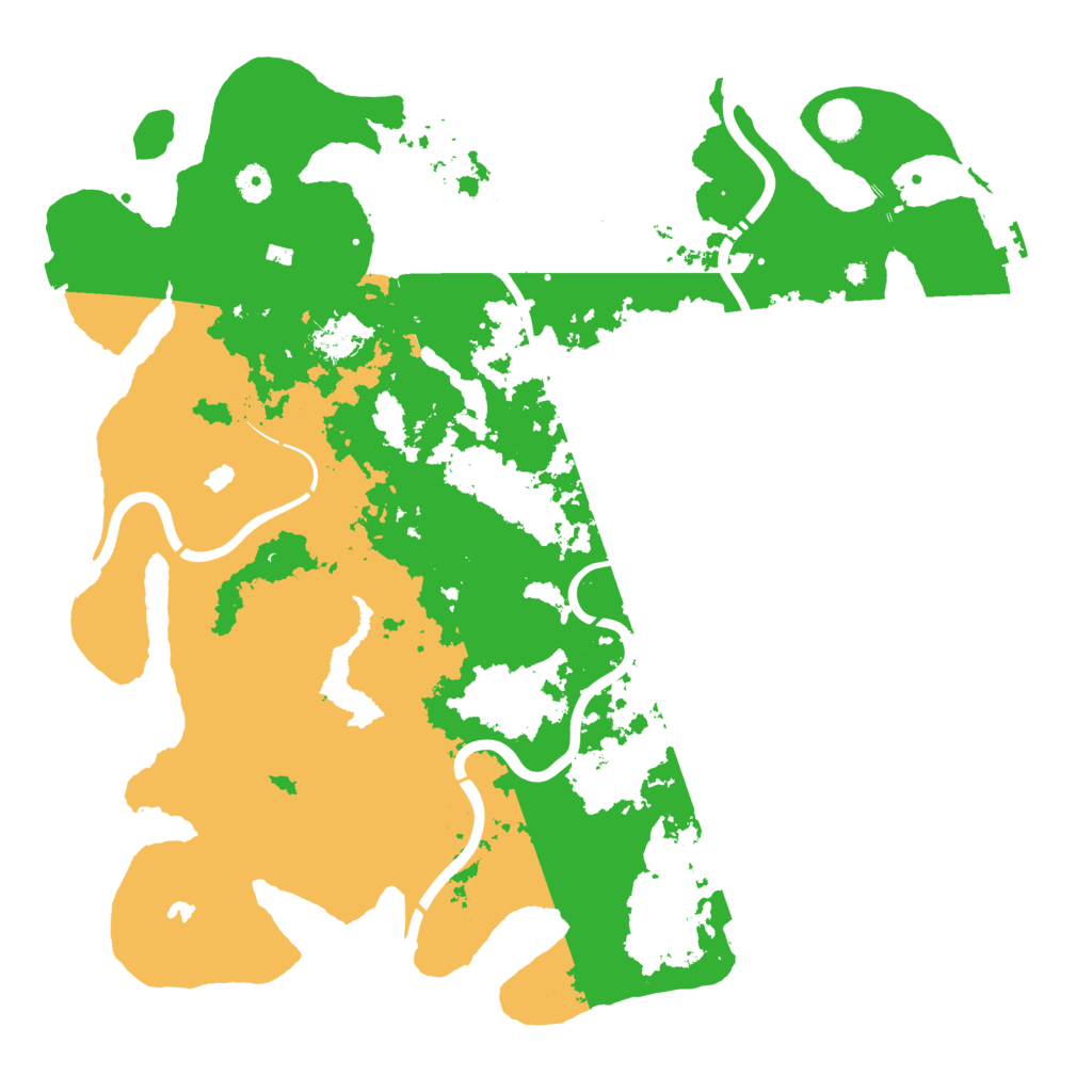 Biome Rust Map: Procedural Map, Size: 4500, Seed: 52984979