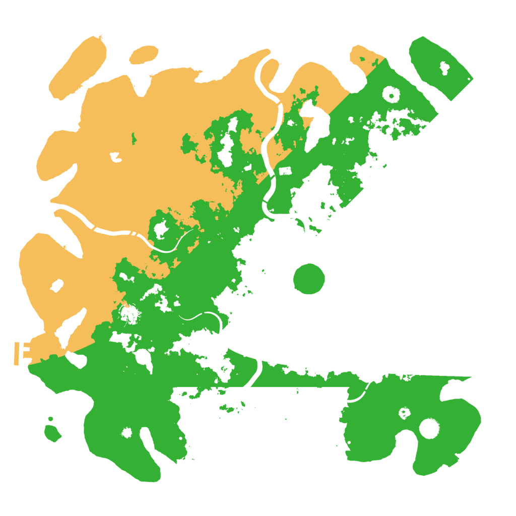 Biome Rust Map: Procedural Map, Size: 4500, Seed: 2569039