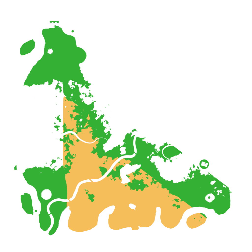 Biome Rust Map: Procedural Map, Size: 4250, Seed: 27998796