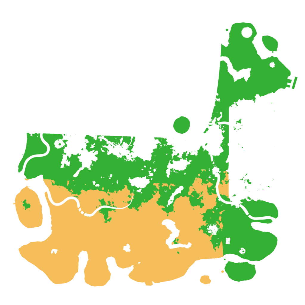Biome Rust Map: Procedural Map, Size: 5000, Seed: 1695753619