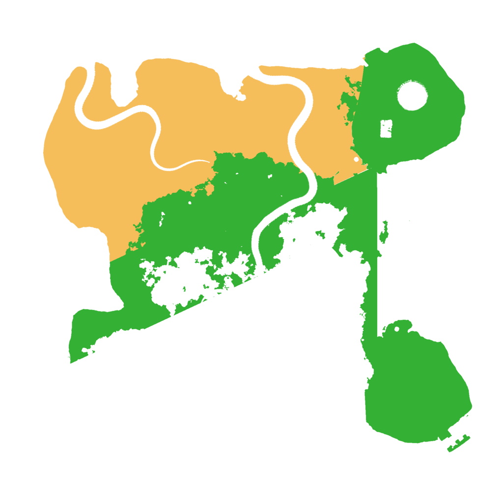 Biome Rust Map: Procedural Map, Size: 3000, Seed: 1935173658