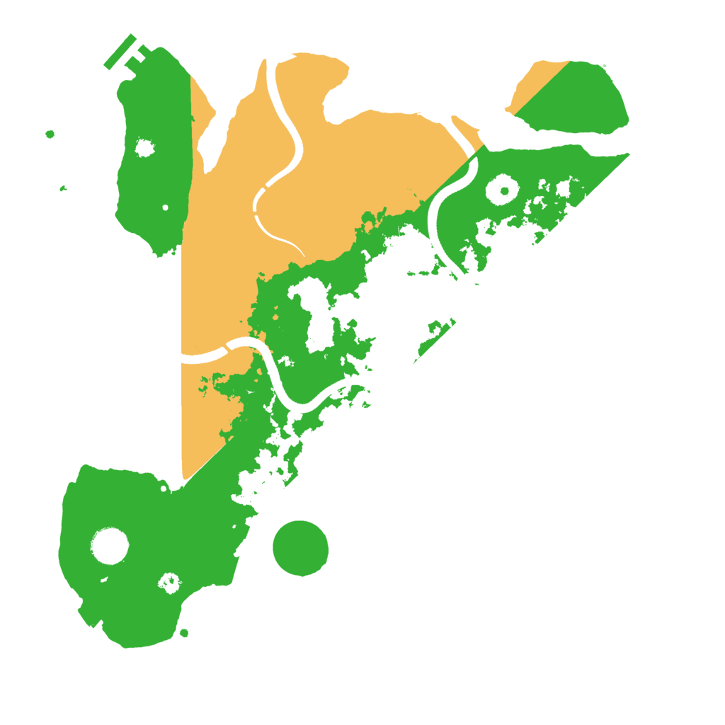 Biome Rust Map: Procedural Map, Size: 3500, Seed: 1786478173
