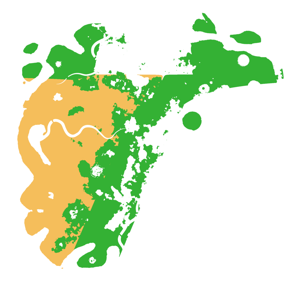 Biome Rust Map: Procedural Map, Size: 4500, Seed: 514071236