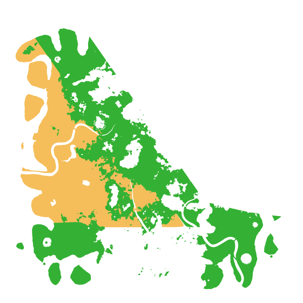 Biome Rust Map: Procedural Map, Size: 5000, Seed: 98410