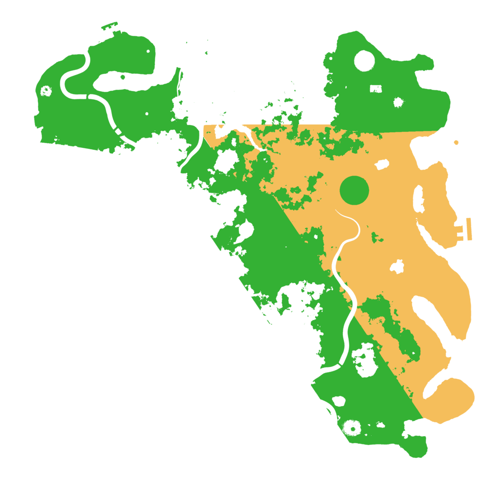 Biome Rust Map: Procedural Map, Size: 4500, Seed: 4678785