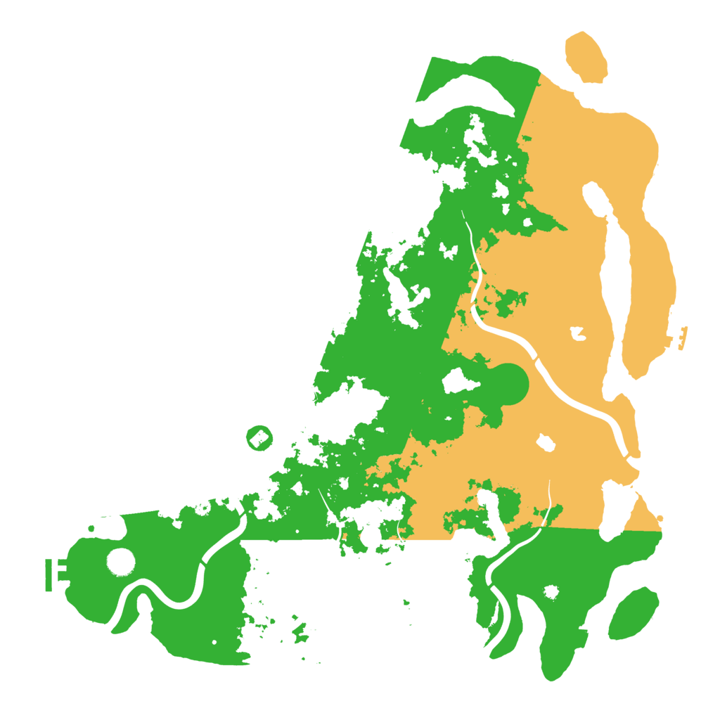 Biome Rust Map: Procedural Map, Size: 4500, Seed: 1775363630