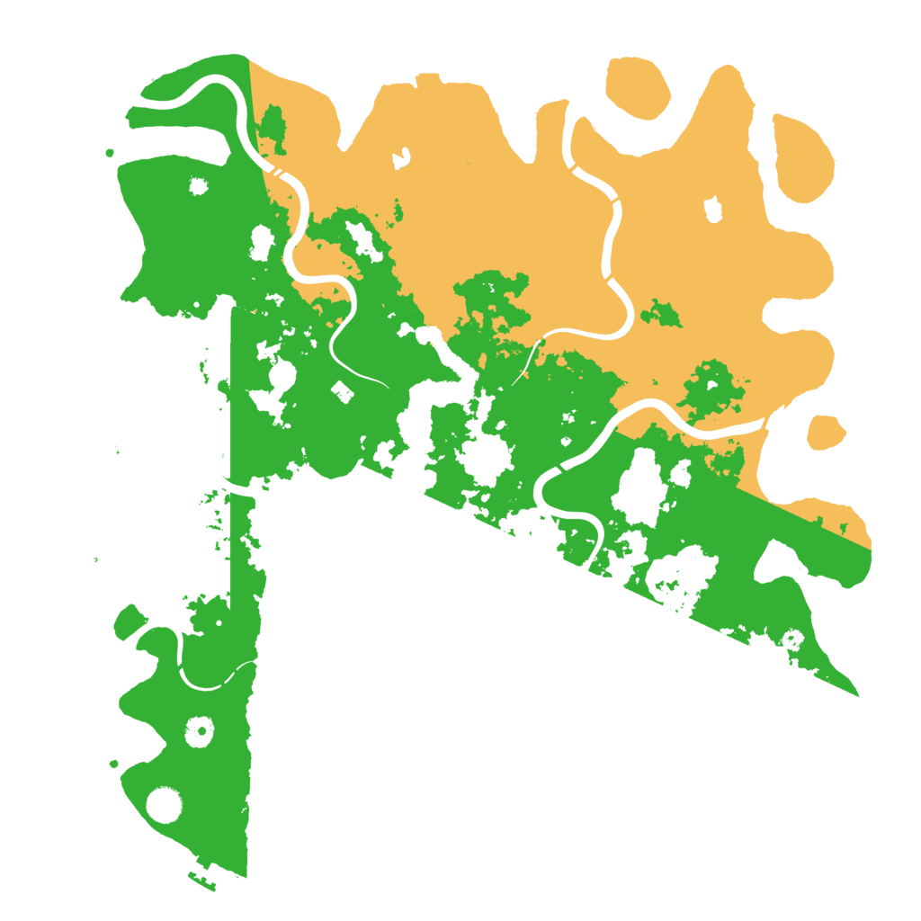Biome Rust Map: Procedural Map, Size: 4500, Seed: 5641