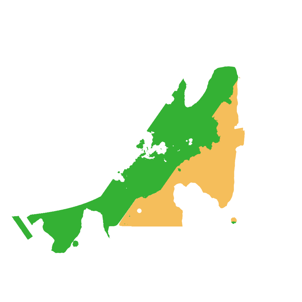 Biome Rust Map: Procedural Map, Size: 2000, Seed: 787770971