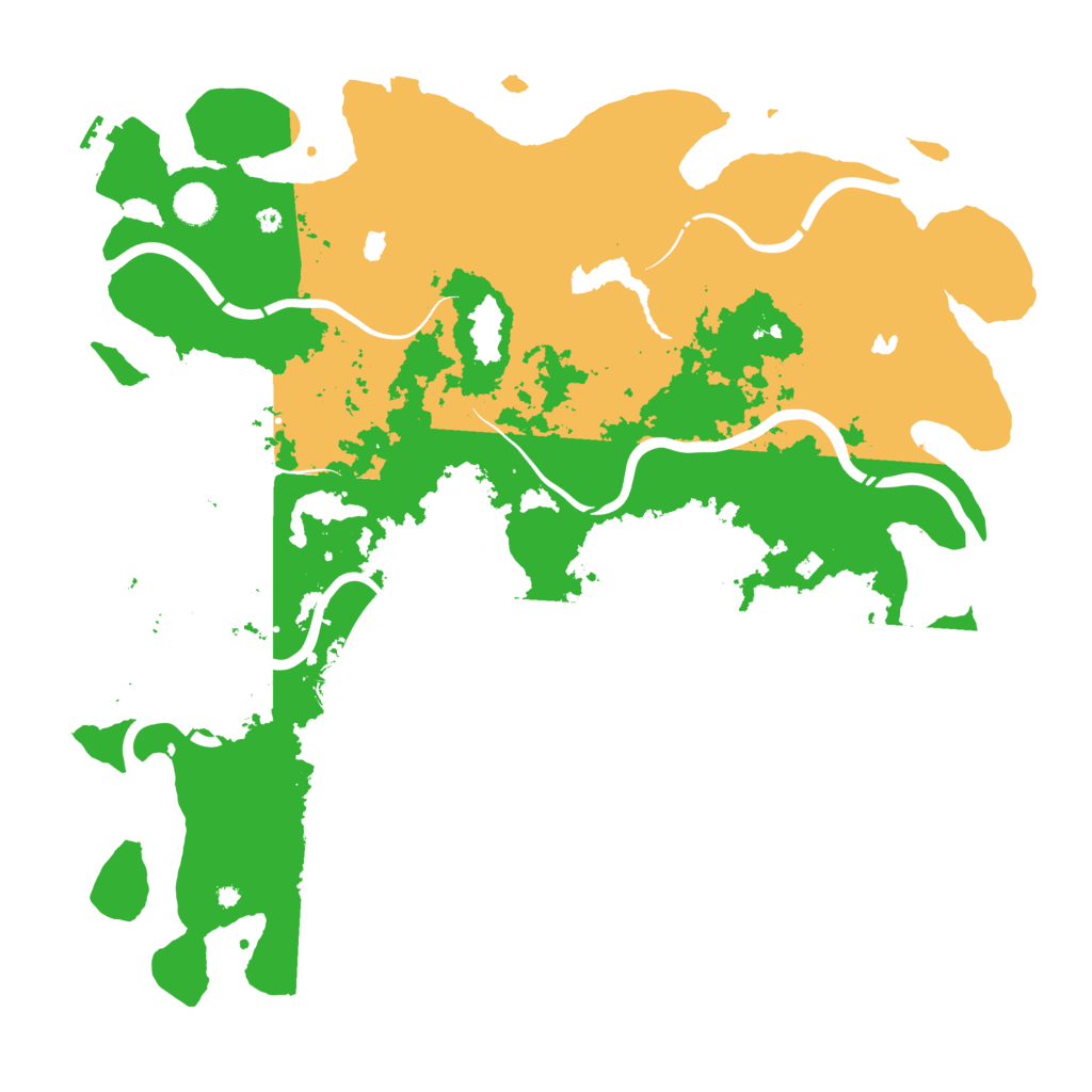 Biome Rust Map: Procedural Map, Size: 4500, Seed: 271596737